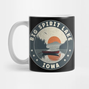 Big Spirit Lake Iowa Sunset Mug